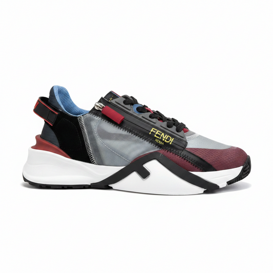 Fendi Flow "Grey-Black-Red"