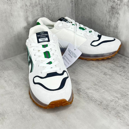 Valentino Garavani V-Logo "White-Grey-Green"