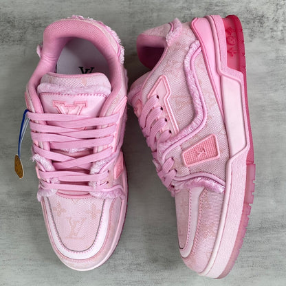 Louis Vuitton Trainers "Pink Denim"