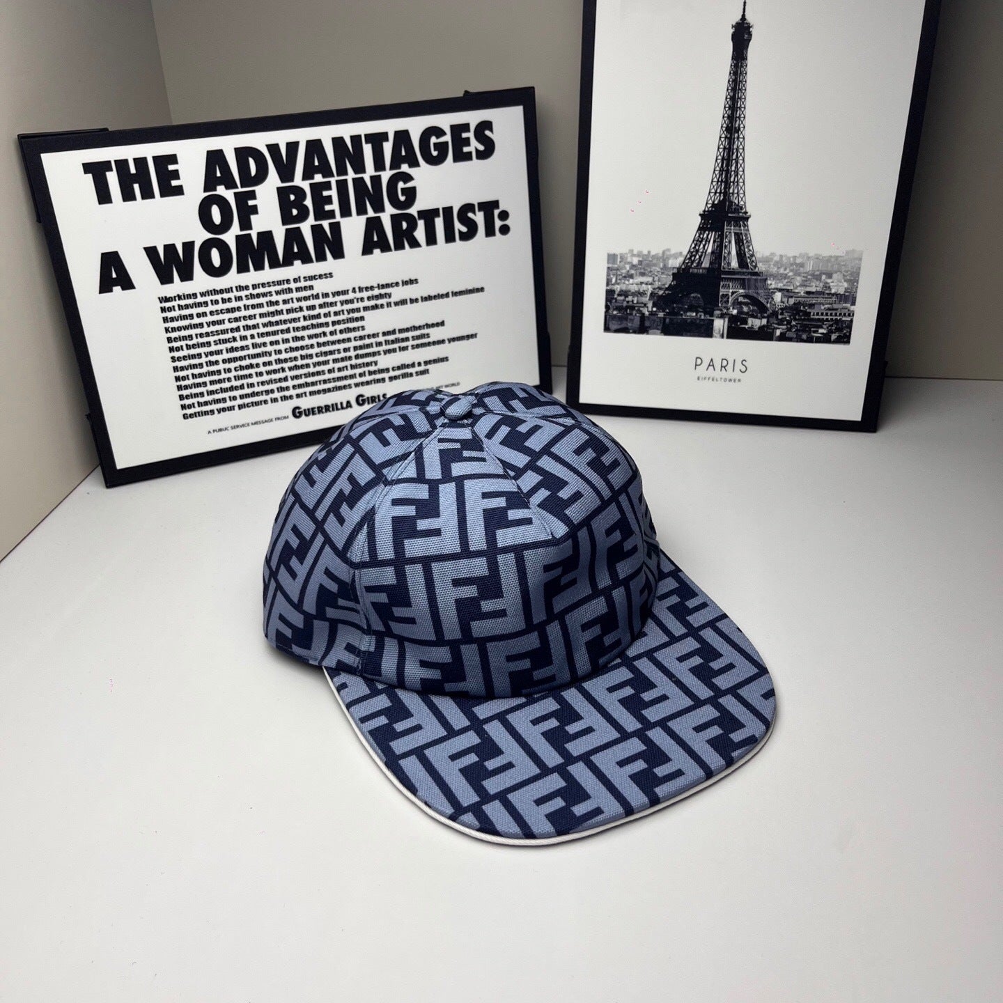 Fendi FF Cotton Baseball Cap