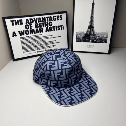 Fendi FF Cotton Baseball Cap