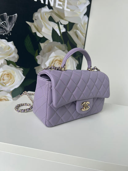Chanel Large Flap Bag With Top Handle