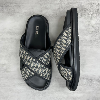 Dior Slides "Black-Beige"