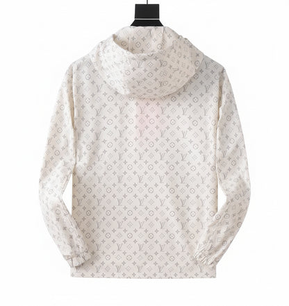 Louis Vuitton Monogram Windbreaker Jacket "White"