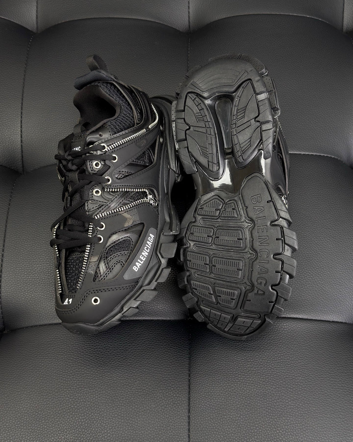 Balenciaga Track Zip Sneaker "Black"