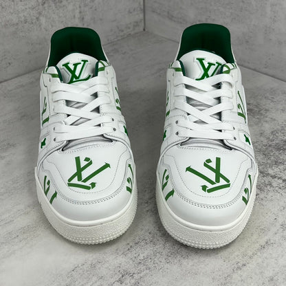 Louis Vuitton Trainers "White-Green Recycled"