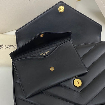 Saint Laurent Loulou Small Bag in Matelasse Lambskin