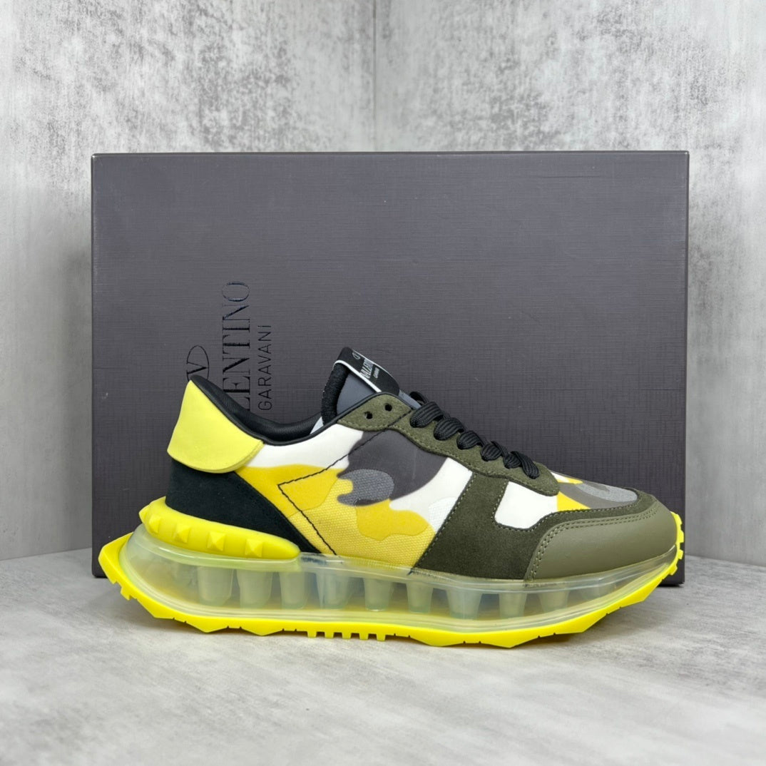 Valentino Garavani Netrunner "Green-Yellow Camo"