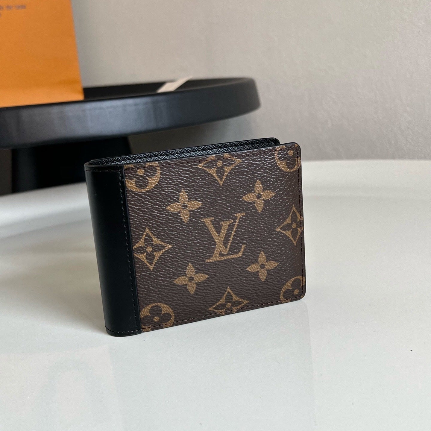 Louis Vuitton Multiple Wallet "Monogram Macassar Canvas"