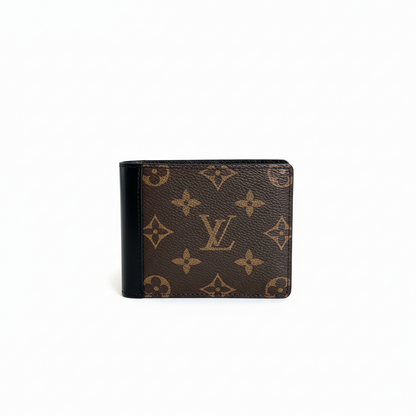 Louis Vuitton Multiple Wallet "Monogram Macassar Canvas"