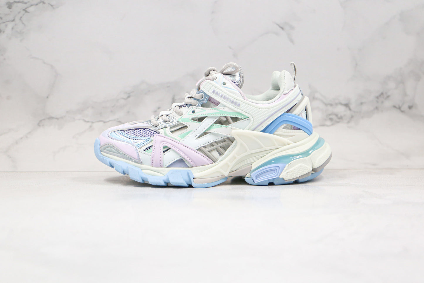 Balenciaga Track 2.0 "White-Pink-Blue"