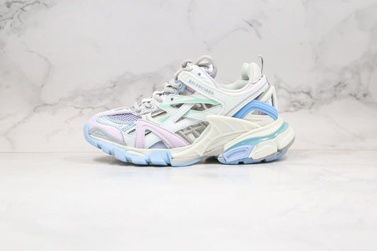 Balenciaga Track 2.0 "White-Pink-Blue"