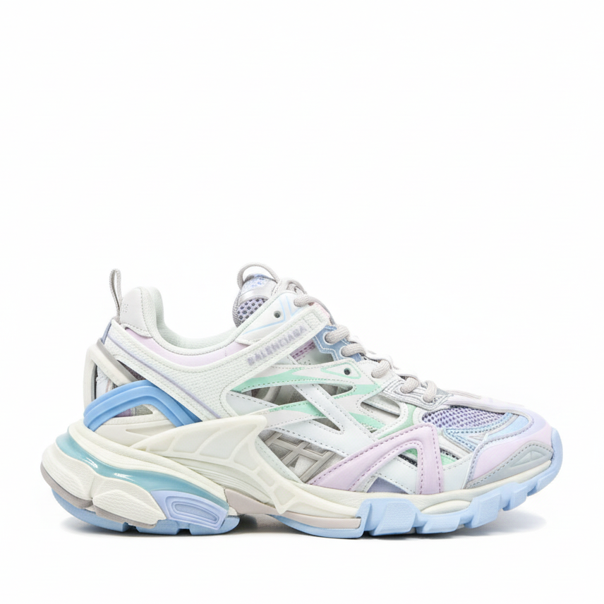 Balenciaga Track 2.0 "White-Pink-Blue"