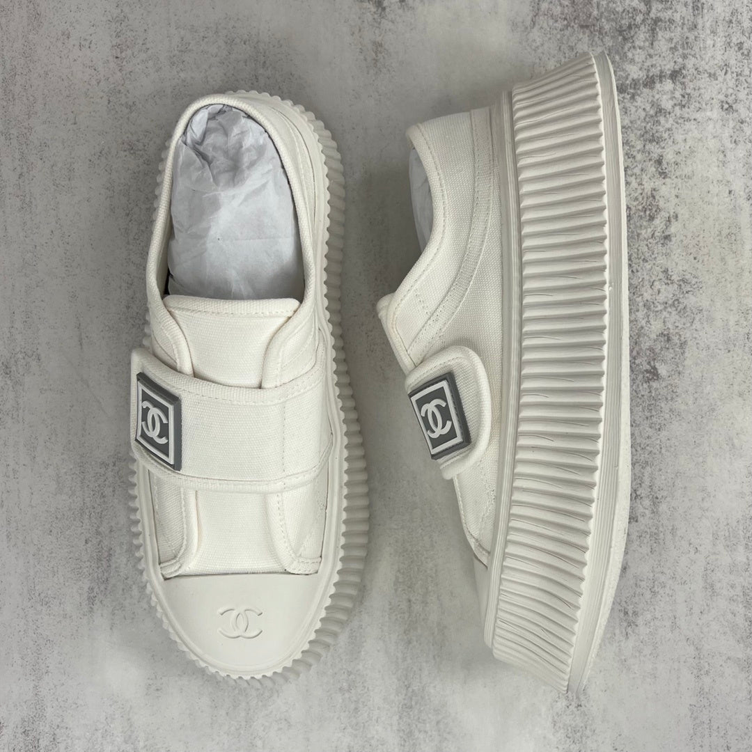 Chanel Single Strap "White"