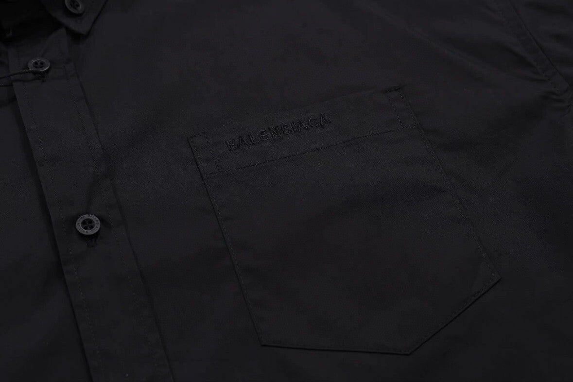 Balenciaga Short Shirt "Black-Red"