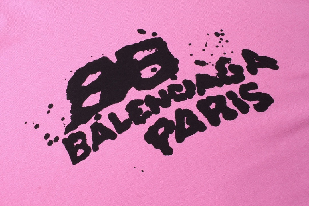 Balenciaga Hoodie "Pink-Black"