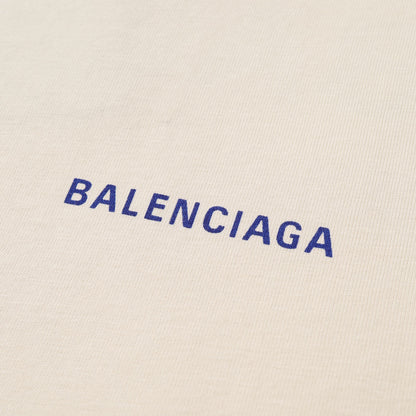 Balenciaga T-Shirt "Beige-Blue"