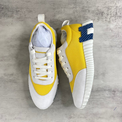 Hermes Bouncing Sneakers "Yellow-Grey"