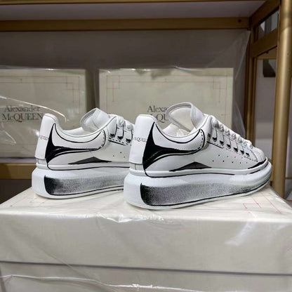 Alexander McQueen Oversized "Stamped - White"