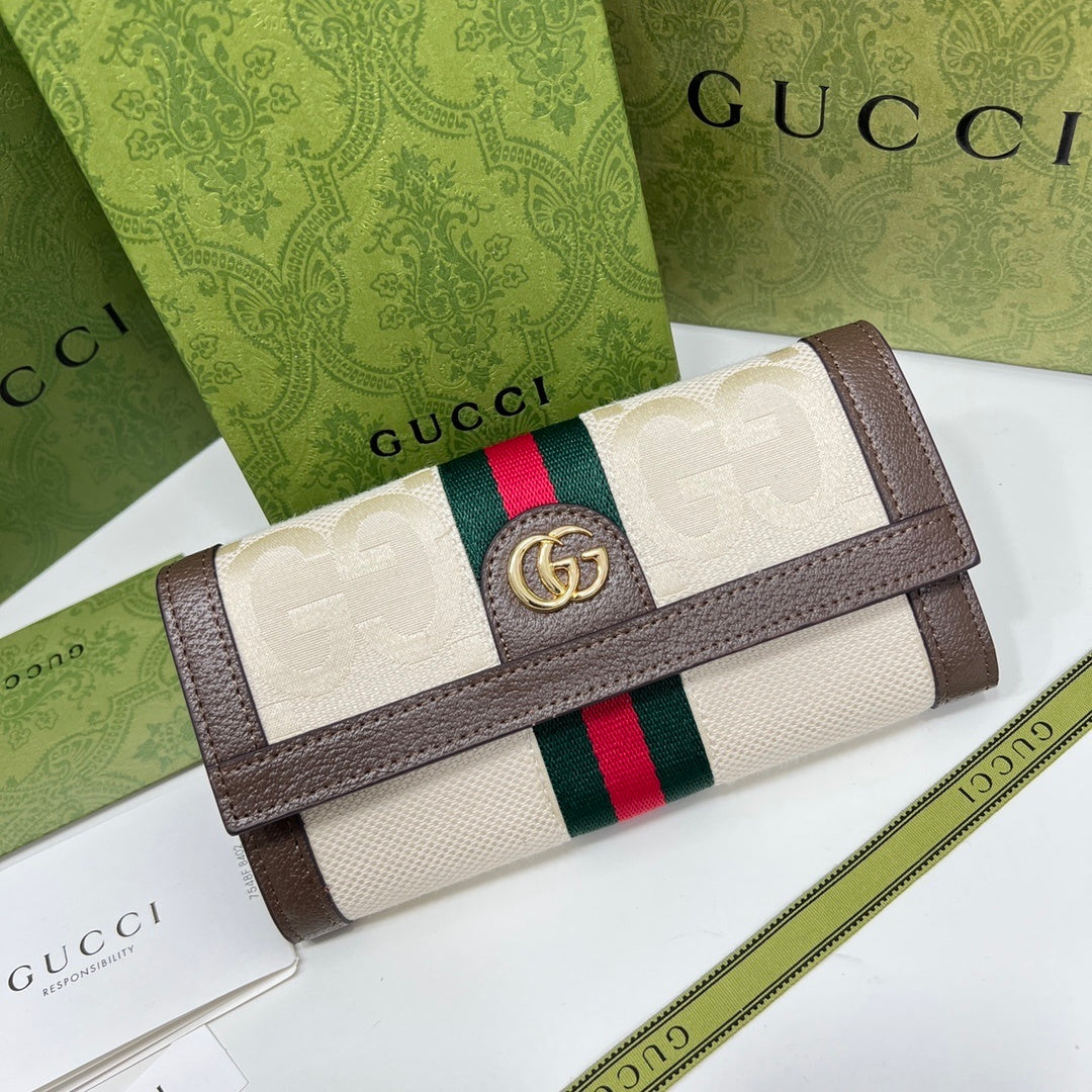 Gucci Ophidia GG Continental Wallet