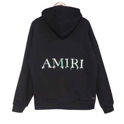 Amiri Watercolor MA Hoodie "Black"