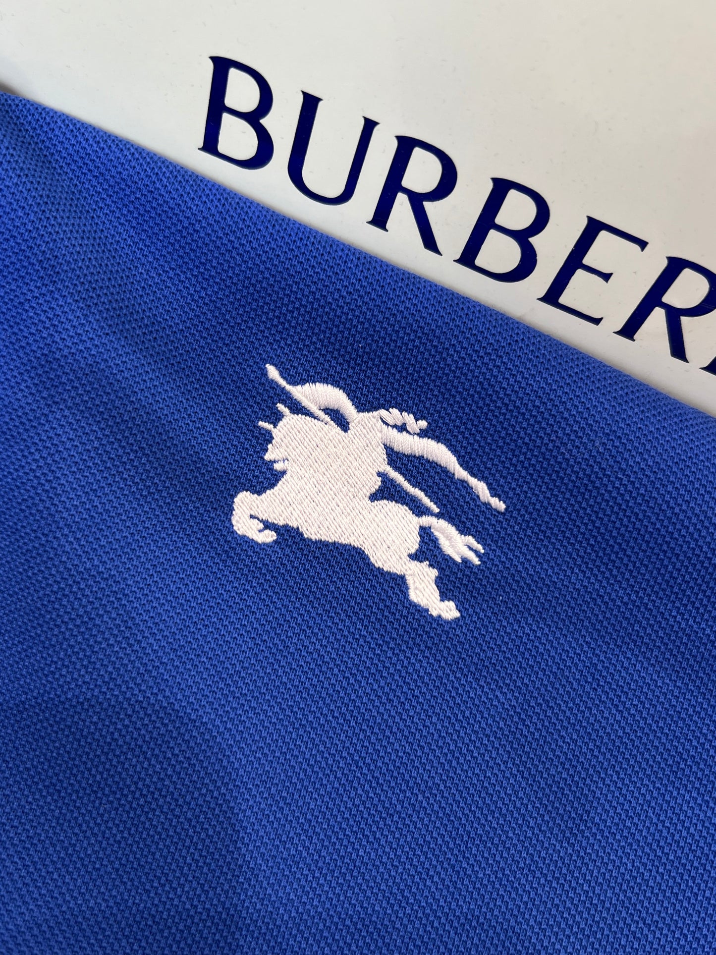 Burberry EKD Polo T-Shirt "Blue"
