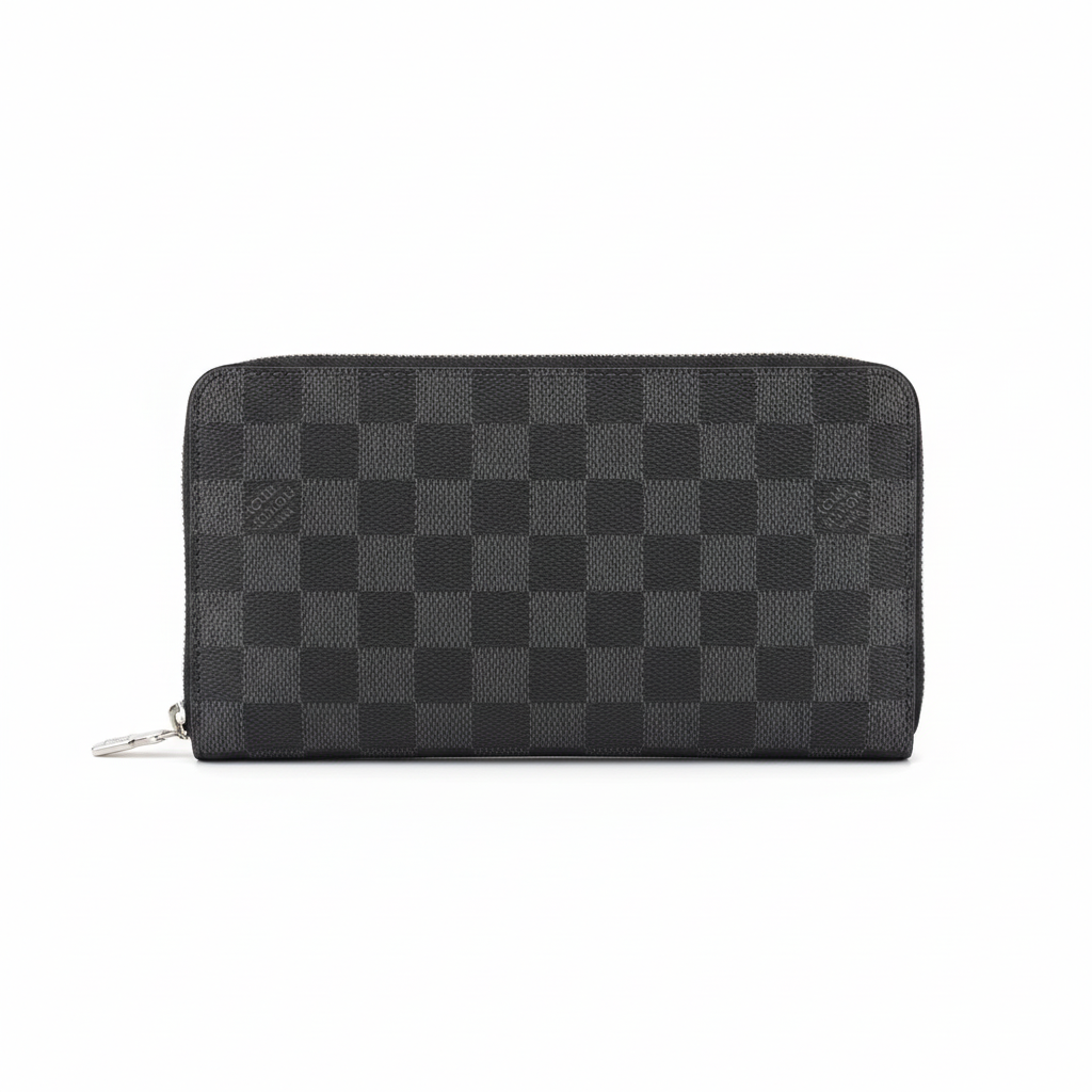 Louis Vuitton Zippy Wallet "Damier Graphite Canvas"