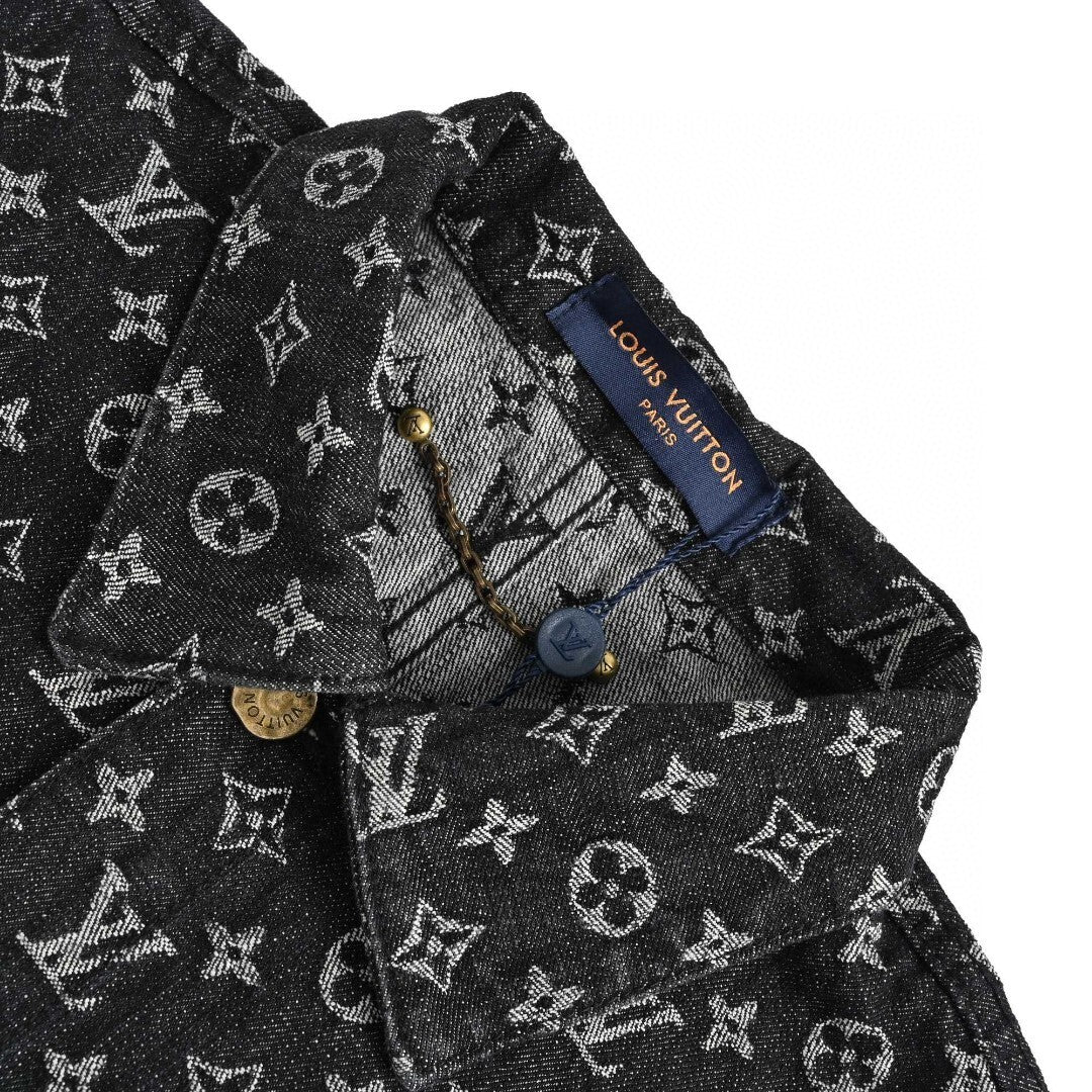 Louis Vuitton Monogram Jacquard Denim Jacket