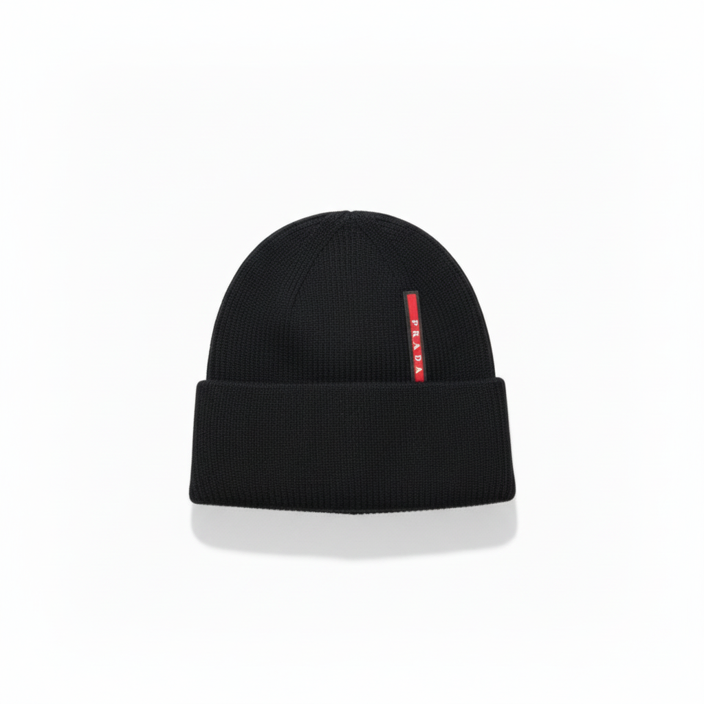 Prada Wool Beanie "Black"