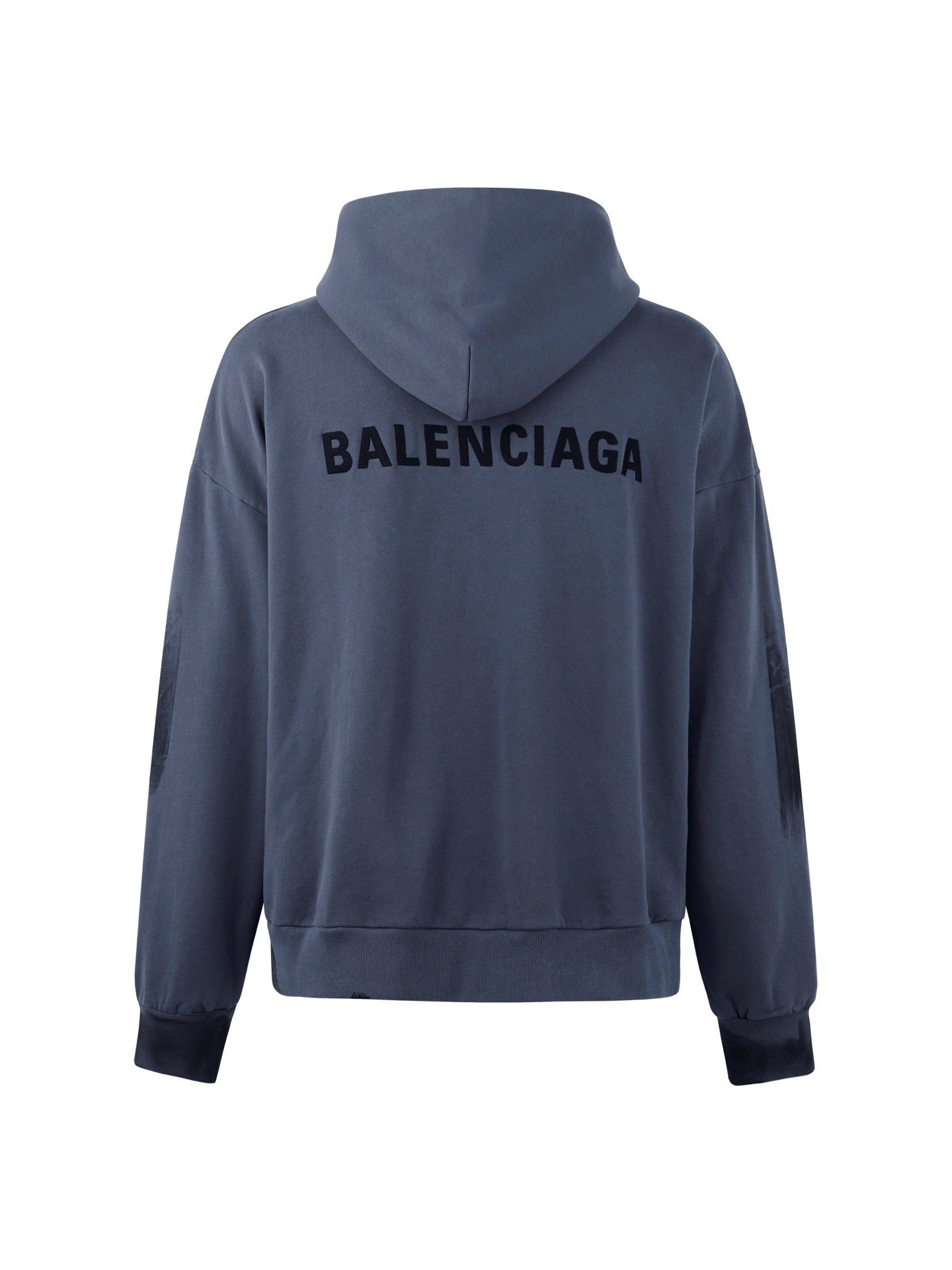Balenciaga Balenciaga Back Zip-up Hoodie "Blue-Black"
