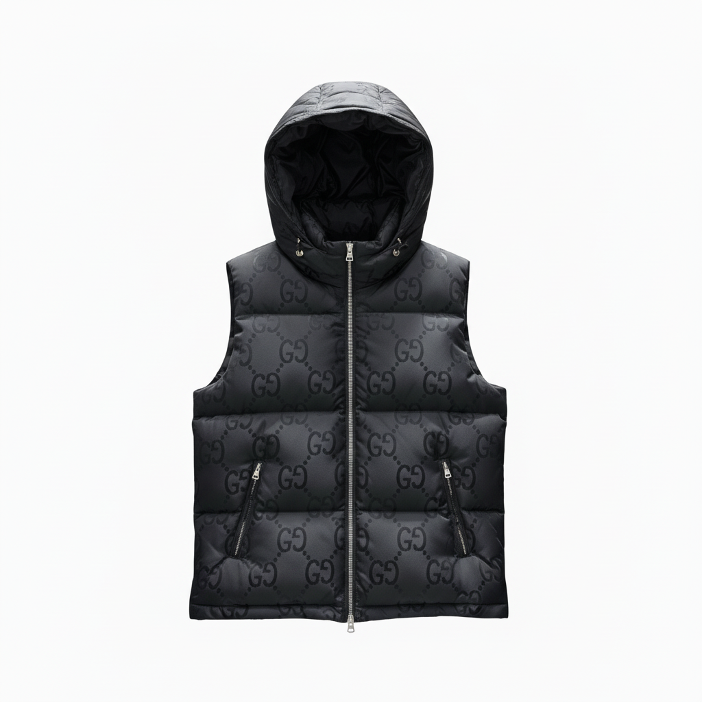 Gucci GG Down Vest "Black"