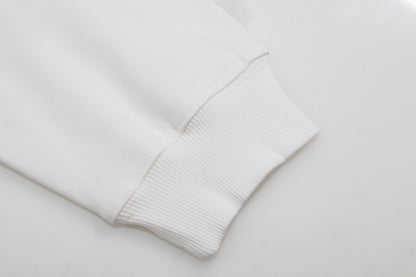 Burberry Logo Print Hoodie "White"