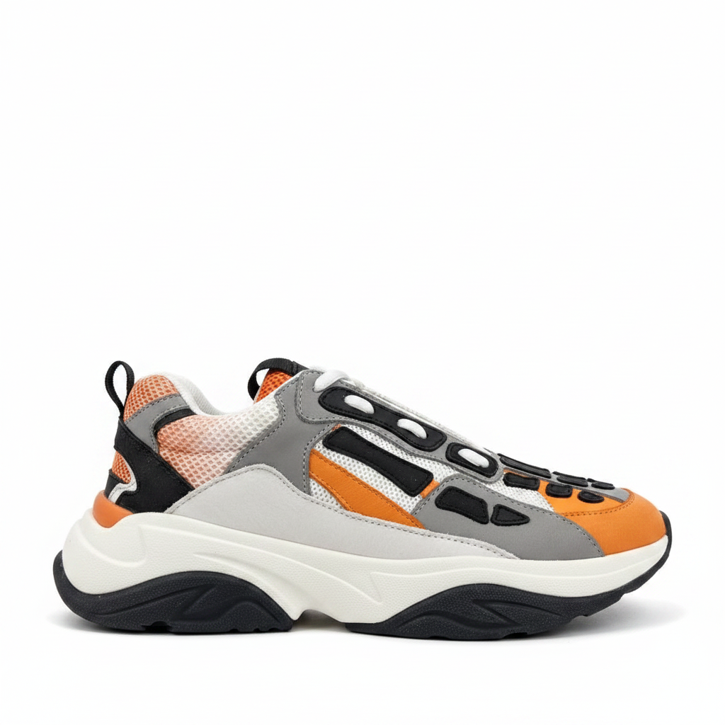 Amiri Bone Runner "White-Grey-Orange"