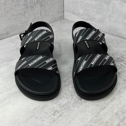 Balenciaga Sandals "Black-White"