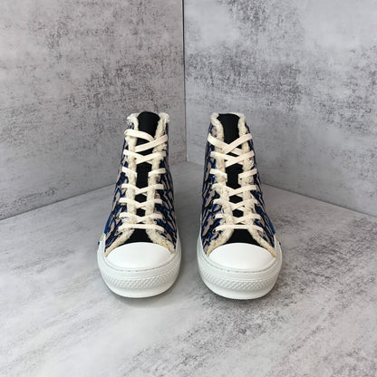Dior B23 High-Top "Beige-Blue-Black"
