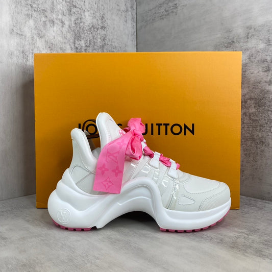 Louis Vuitton Arklight "White-Fuschia Pink"