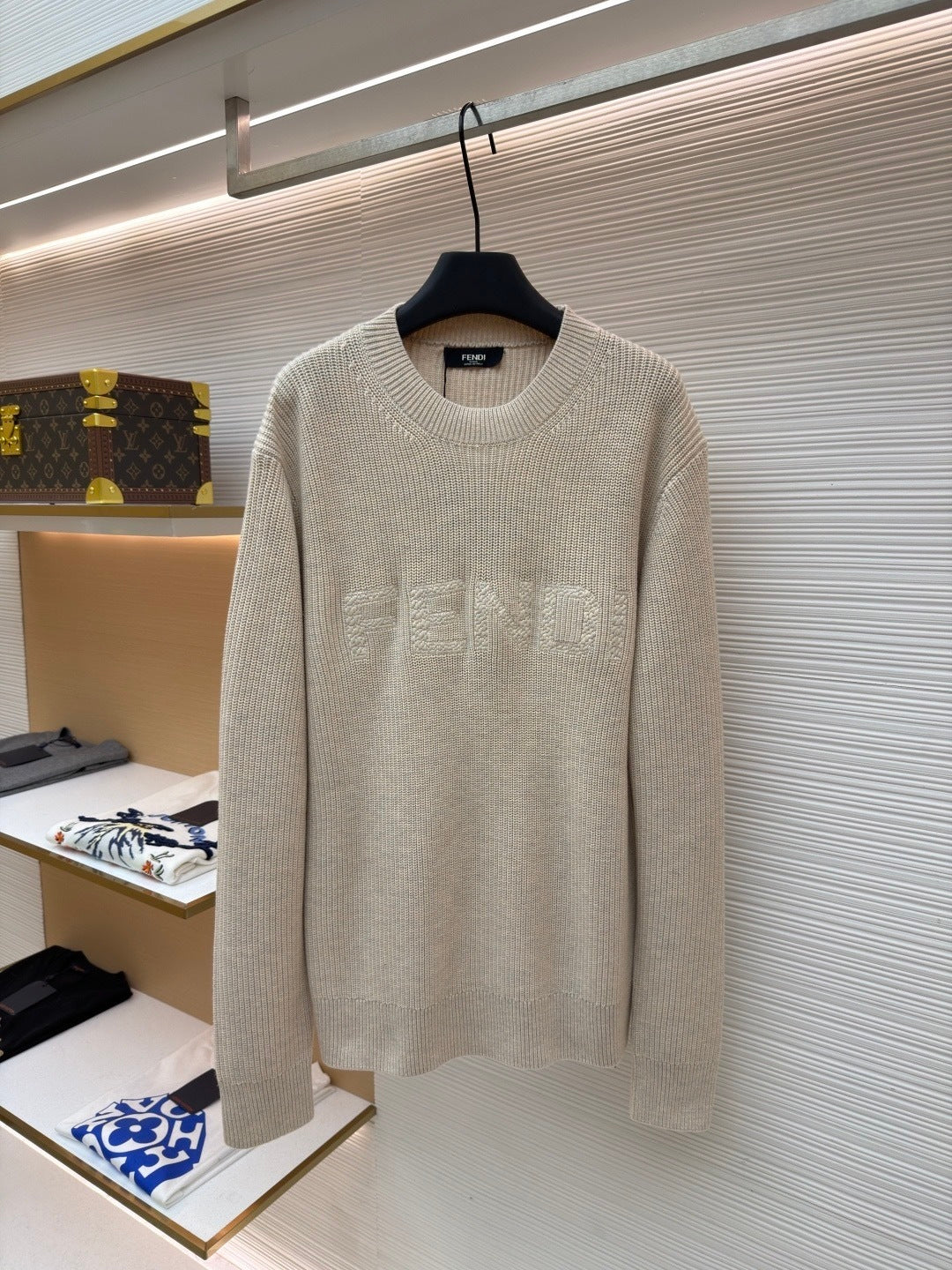 Fendi Sweater "Light Grey"