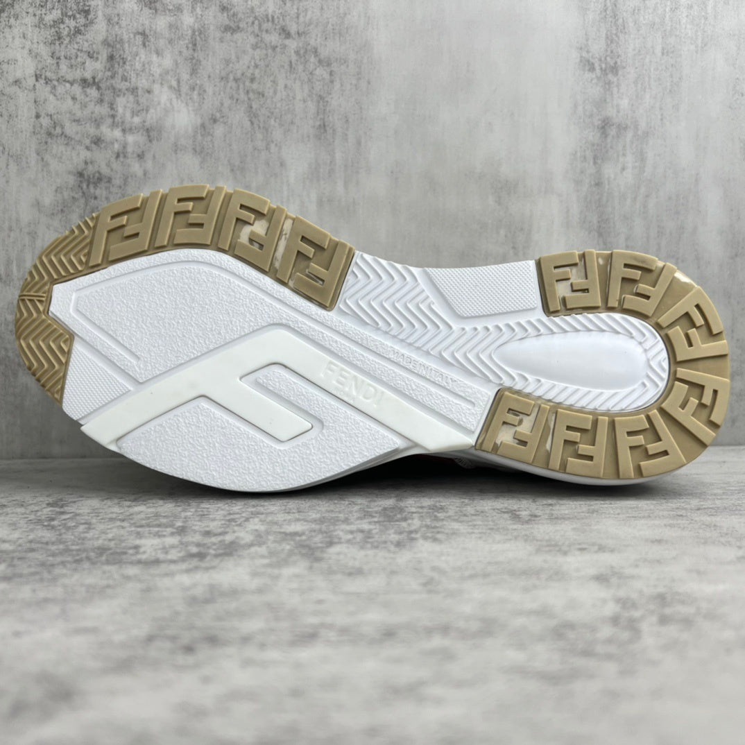 Fendi Flow "White-Brown"