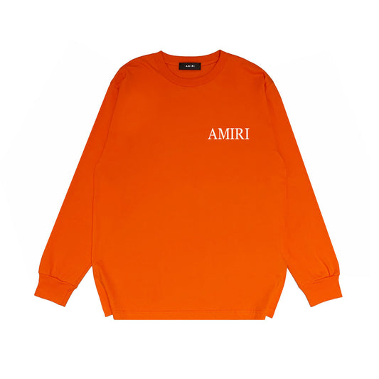 Amiri Cherub Sweatshirt "Orange-White"