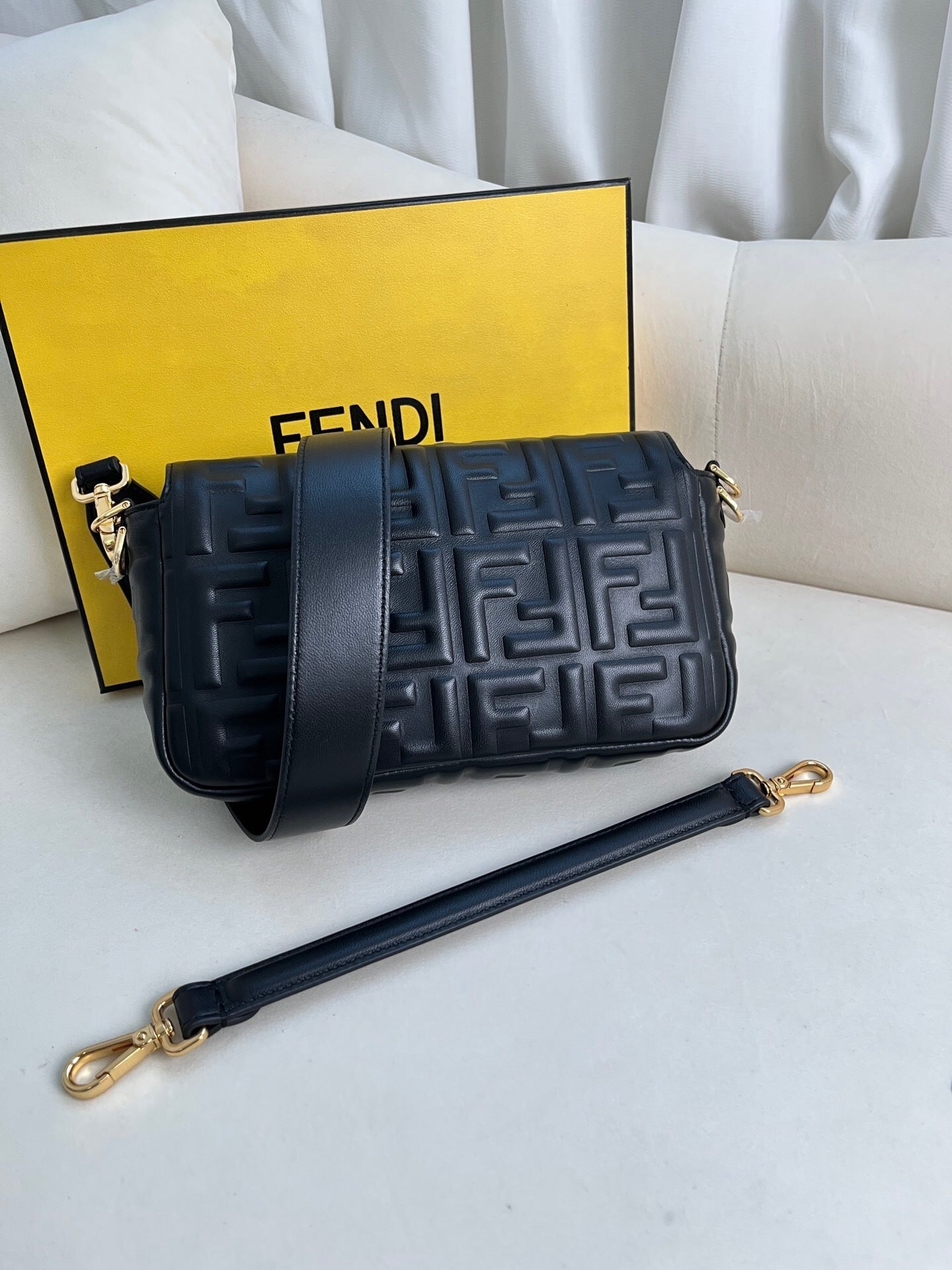 Fendi Baguette Leather Bag