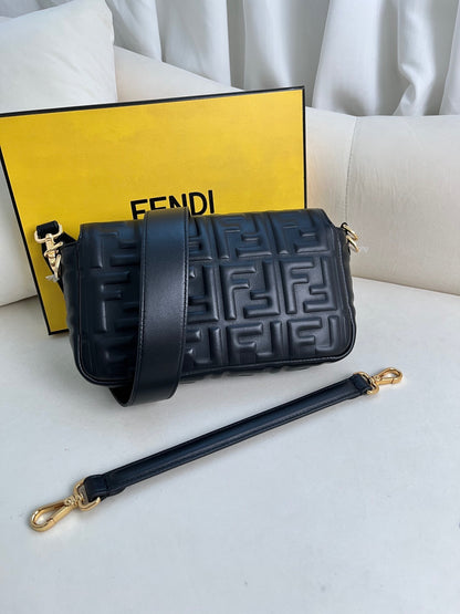 Fendi Baguette Leather Bag