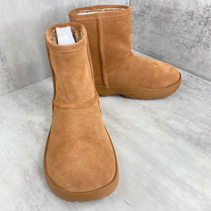Bottega Veneta Snap Ankle Boot "Brown"