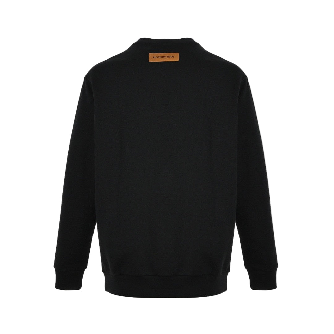 Louis Vuitton Signature-Studs Sweatshirt "Black"
