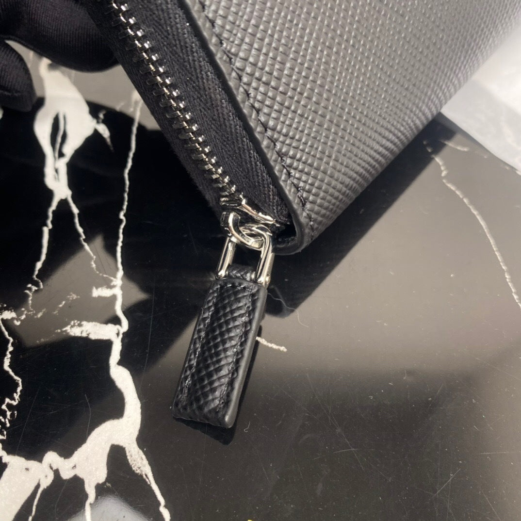 Prada Long Saffiano Leather Wallet