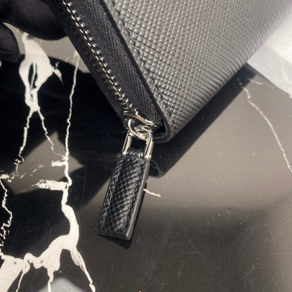 Prada Long Saffiano Leather Wallet