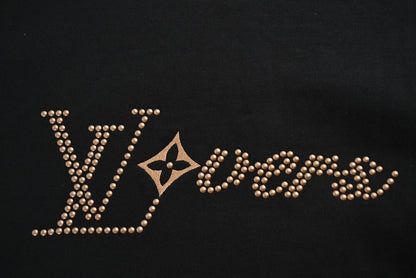 Louis Vuitton Signature-Studs Sweatshirt "Black"