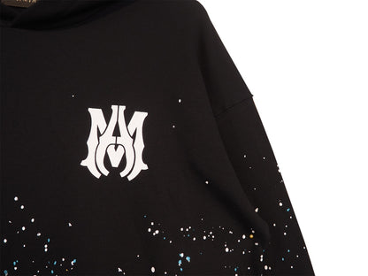 Amiri Crystal Painter Hoodie "Black-Blue-White"
