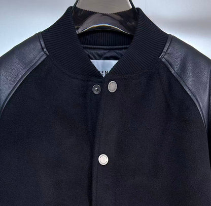 Givenchy Bomber Jacket with Givenchy Paris Embroidery "Black"