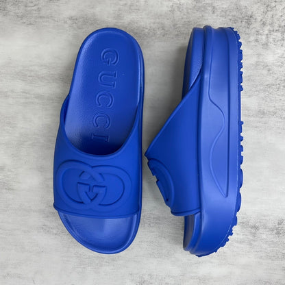 Gucci Slides "Blue"