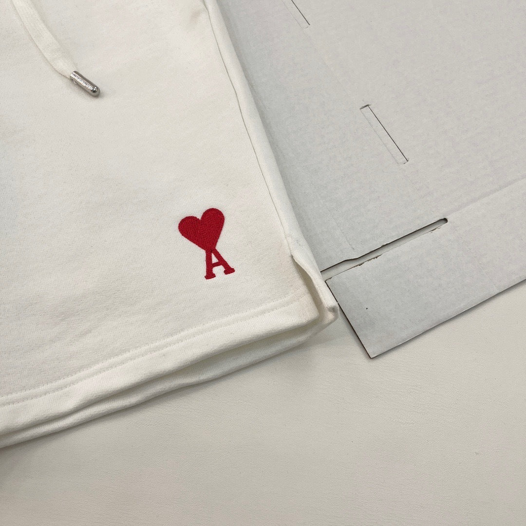 Ami Paris Shorts "White"